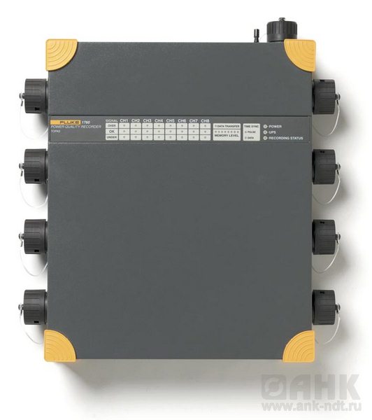 Fluke 1760TR — регистратор качества электроэнергии для трехфазной сети (с токовыми клещами)