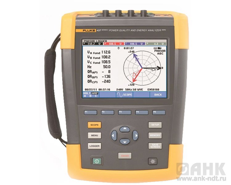 Анализатор качества электроэнергии Fluke 437 II Basic