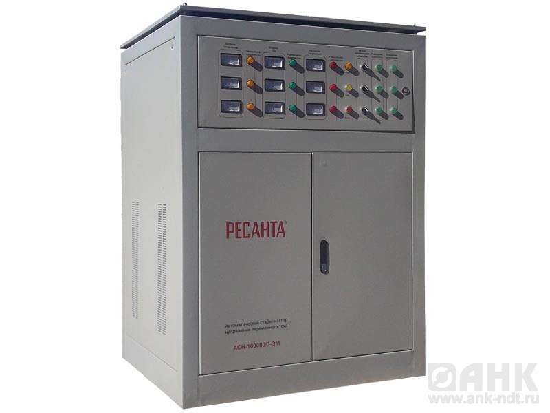 ACH-100000/3-ЭМ трехфазный стабилизатор электромеханического типа