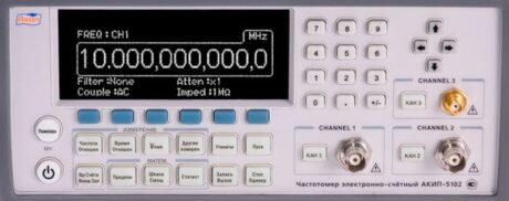 Поверка частотомера АКИП-5102