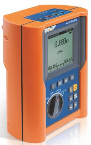 Поверка измерителя параметров электрических сетей АКИП-8406