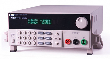 Поверка источника питания АКИП-1112