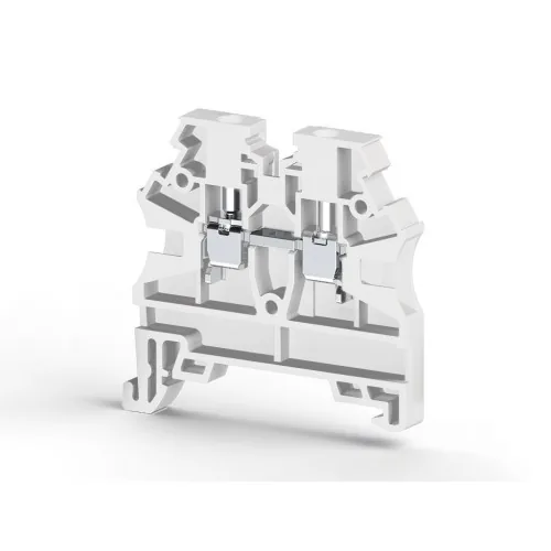 Винтовой клеммник на DIN-рейку 2,5 мм.кв. белый KLEMSAN AVK2,5 RD RP 304206RP