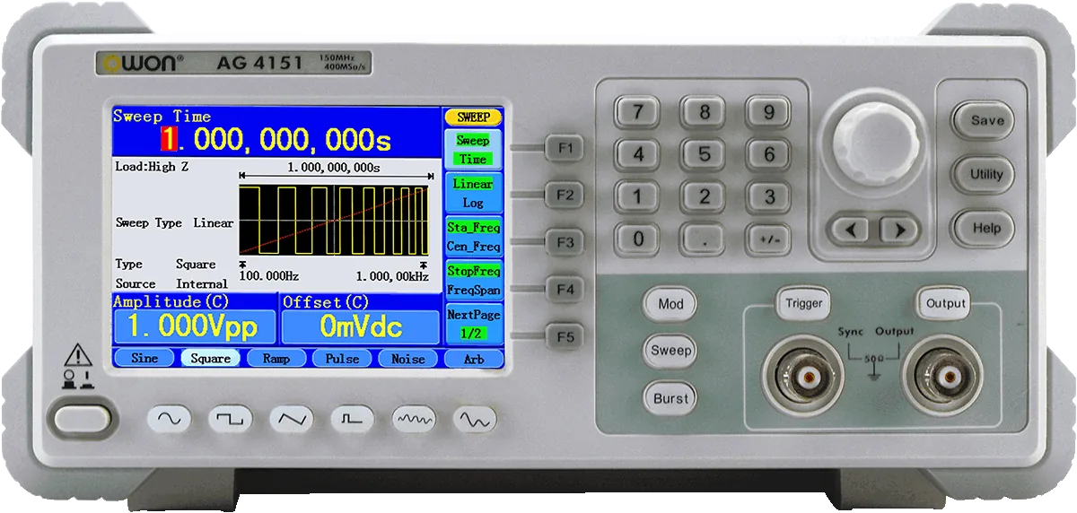 Генератор сигналов OWON AG4081