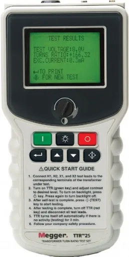 Измеритель коэффициента трансформации Megger TTR25