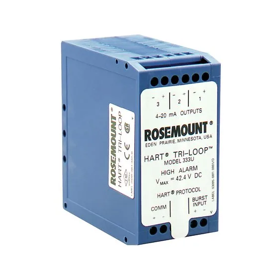 Преобразователь сигналов Emerson Rosemount 333 HART Tri-Loop
