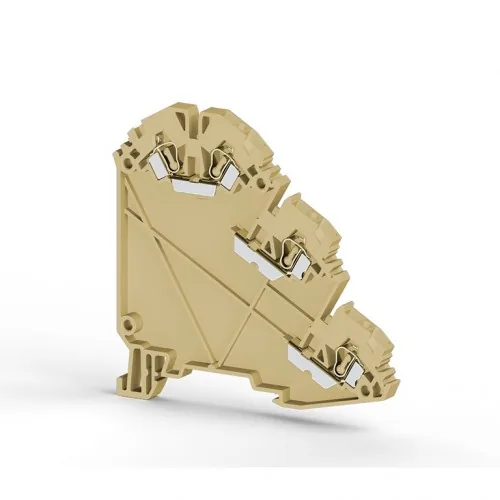 Клеммник пружинный для датчиков, 2,5 мм.кв. бежевый KLEMSAN YBK 2,5-3S 324700