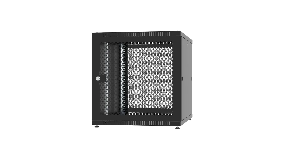 Шкаф разборный напольный QTECH RECQL-61210-P-P-BK