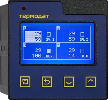 Регулятор Термодат-17Е6/4УВ/4Р/1Р/485/4М