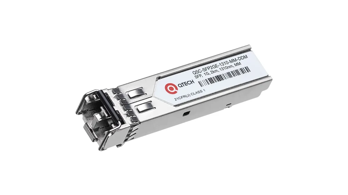 Оптический модуль SFP QTECH QSC-SFP2GE-1310-MM-DDM