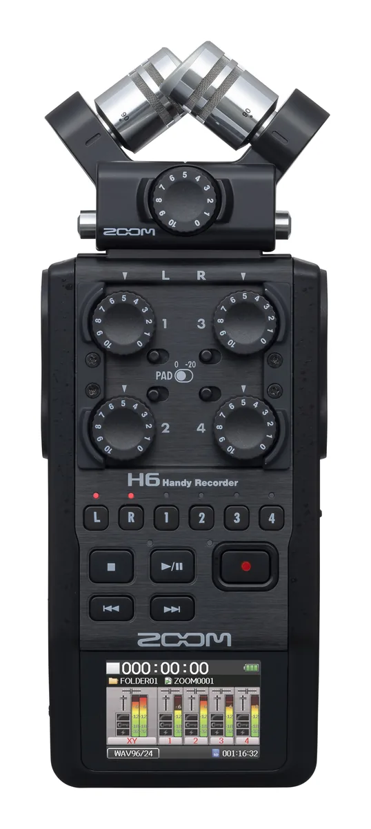 Аудиорекордер ZOOM H6 BLACK