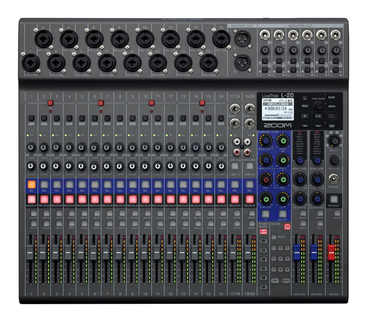 Микшерная консоль ZOOM L-20